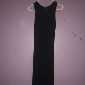 Long black dress